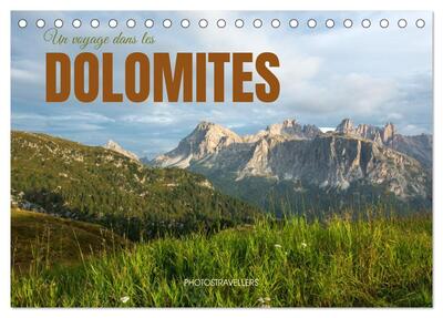Picture of Un voyage dans les Dolomites (Calendrier de bureau 2027 DIN A5 vertical), CALVENDO calendrier mensuel
