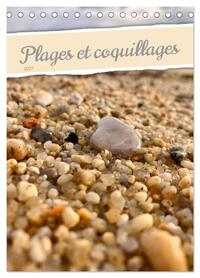 Picture of Plages et coquillages (Calendrier de bureau 2027 DIN A5 horizontal), CALVENDO calendrier mensuel