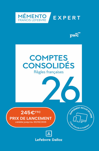 Picture of Mémento Comptes consolidés 2026