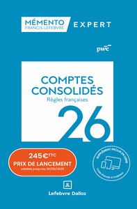 Picture of Mémento Comptes consolidés 2026