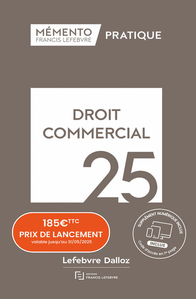 Picture of Mémento Droit commercial 2025