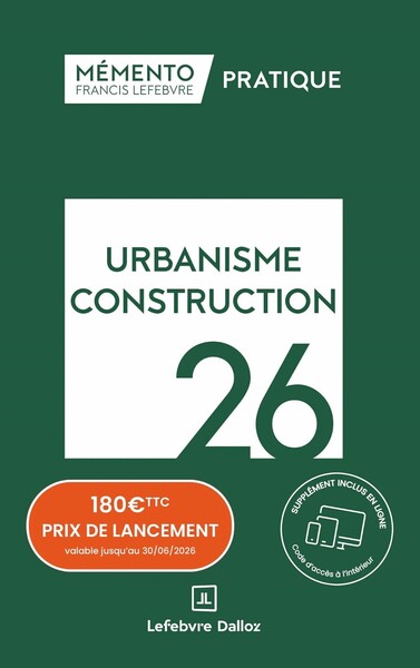 Picture of Mémento Urbanisme Construction 2026