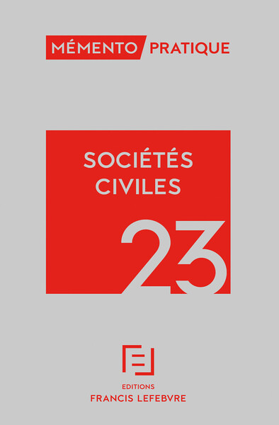Image de Mémento Sociétés civiles 2023