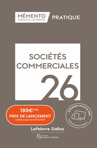 Picture of Mémento Sociétés commerciales 2026