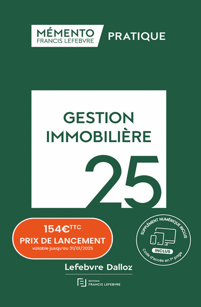 Image de Mémento Gestion immobilière 2025