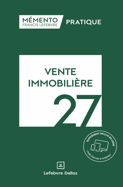 Image de Mémento Vente immobilière 2027