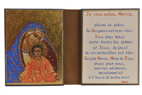 Image de La Vierge au manteau - Diptyque 8x15 cm -  186.F3