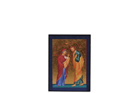 Image de La Sainte Famille - Mini icône autocollante 8x7 cm -  853.13