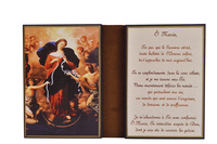Image de Marie qui défait les noeuds - Diptyque 8x15 cm -  116.F3