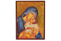 Image de Vierge de Tendresse - Icône dorée à la feuille 12x9,6 cm -  249.63