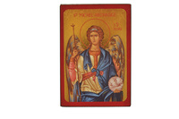 Image de Saint Michel - Mini icône autocollante 7x5 cm -  803.11