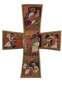 Image de Apparitions du Christ Ressuscité - Croix 18x14 cm -  158.75