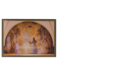 Image de Fresque de la Chapelle de la Visitation - Mini icône autocollante 8x7 cm -  403.13