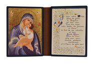 Image de Marie qui aime l'humanité - Diptyque 13x19 cm -  143.F9