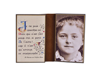 Image de Sainte Thérèse - Diptyque 8x15 cm -  117.F3