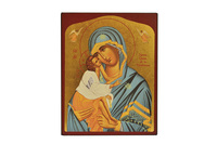 Image de Notre Dame de la Tendresse - Icône dorée à la feuille 18x14,9 cm -  125.67