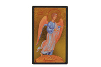 Image de L'Ange Gardien - Icône dorée à la feuille 13,7x9,6 cm -  197.63
