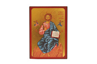 Image de Christ Lumière du Monde - Mini icône autocollante 7x5 cm -  302.11
