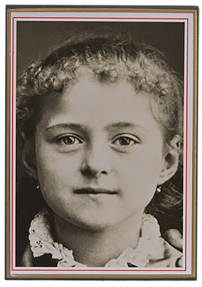 Image de Sainte Thérèse - Mini icône autocollante 7x5 cm -  117.11