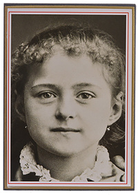 Image de Sainte Thérèse - Mini icône autocollante 7x5 cm -  117.11