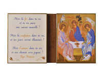 Image de La Trinité - Diptyque 11x18 cm -  754.F4