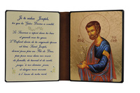 Image de Saint Joseph - Diptyque 13x19 cm -  474.F9