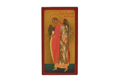 Image de Saint Gabriel - Icône dorée à la feuille 15,5x9,6 cm -  393.63
