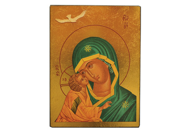 Image de Notre Dame des Grâces - Mini icône autocollante 8x7 cm -  331.13