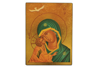 Image de Notre Dame des Grâces - Mini icône autocollante 8x7 cm -  331.13