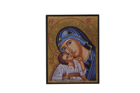 Image de Vierge de Tendresse - Mini icône autocollante 7x5 cm -  549.11