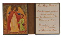 Image de L'Ange Gardien - Diptyque 8x15 cm -  150.F3