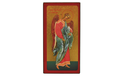Image de Saint Raphaël - Mini icône autocollante 9x4 cm -  370.12