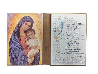 Image de Vierge de la Lumière - Diptyque 13x19 cm -  842.F6
