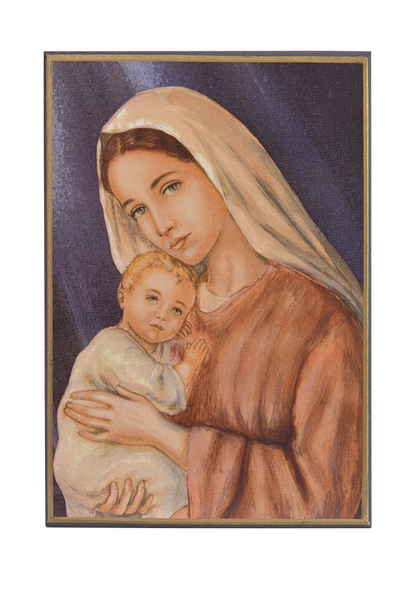 Image de La Vierge de l'Espérance - Icône classique 15,1x10,6 cm -  723.72