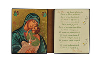Image de Notre Dame de l'Espérance - Diptyque 13x19 cm -  705.F9