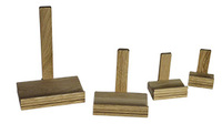 Image de Chevalet bois massif pour icônes de 10x14 cm - C9