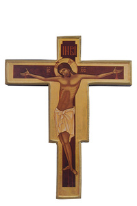 Image de Christ Bysantin - Croix 19x14 cm -  196.75