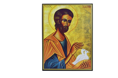 Image de Saint Joseph aux colombes - Icône classique 15x10,6 cm -  274.72