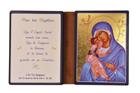 Image de Notre Dame de l'Esprit Saint - Diptyque 13x19 cm -  126.F9