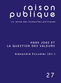 Image de Hans Joas et la question des valeurs