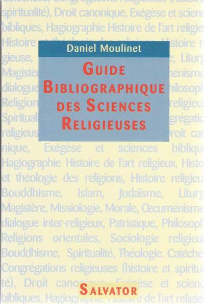 Picture of Guide bibliographique des sciences religieuses