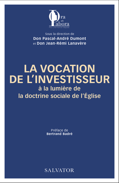 Image de La vocation de l’investisseur à la lumière de la doctrine sociale de l'Eglise