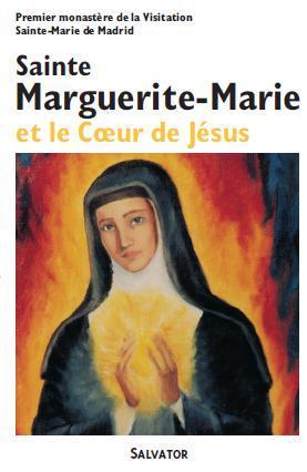 Image de Sainte Marguerite-Marie et le coeur de Jésus