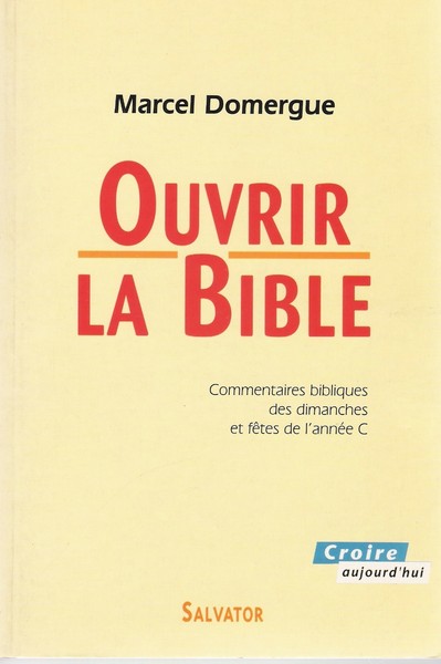 Picture of Ouvrir la Bible année C