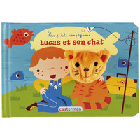 Picture of Lucas et son chat - Les P'tits compagnons