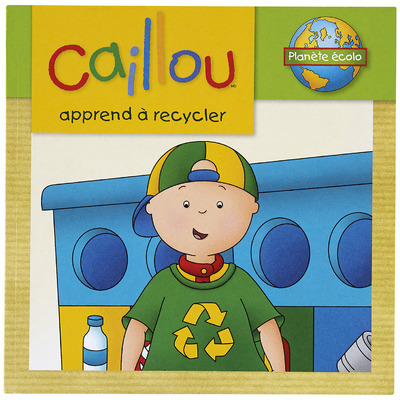 Image de Caillou - Apprend à recycler