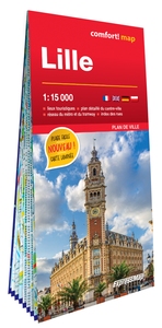 Picture of Lille 1/15.000 (carte grand format laminée - plan de ville)