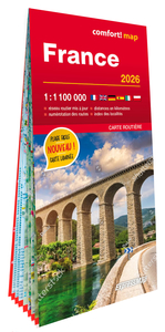 Picture of France 2026 1/1.100.000 (carte grand format laminée)