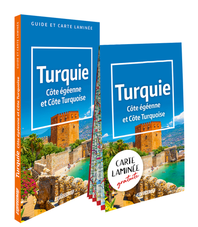 Picture of Turquie. Côte égéenne et Côte Turquoise (guide et carte laminée)