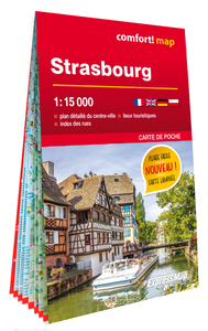 Picture of Strasbourg 1/15.000 (carte laminée format poche - plan de ville)